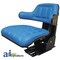 A & I Products Flip-Up Seat, Wrap Around Back, BLU 22.5" x18.25" x9.5" A-WF222BU - alternate 1